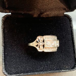 Jewelry - Diamond ๐ Royal Statement Ring Size 7 Antique Jewelry - Diamond ๐ Royal Statement Ring Size 7 Antique